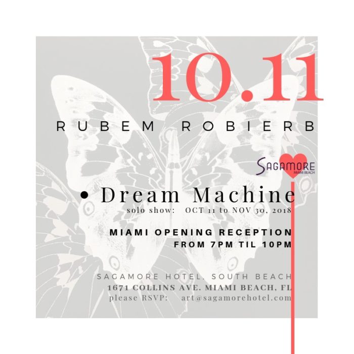 Sagamore Hotel Miami Beach Presents ‘dream Machine’